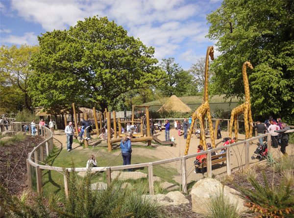 African Savanna, Play area for the Dublin Zoo - designed, supplied and installed by CPCL in 2009